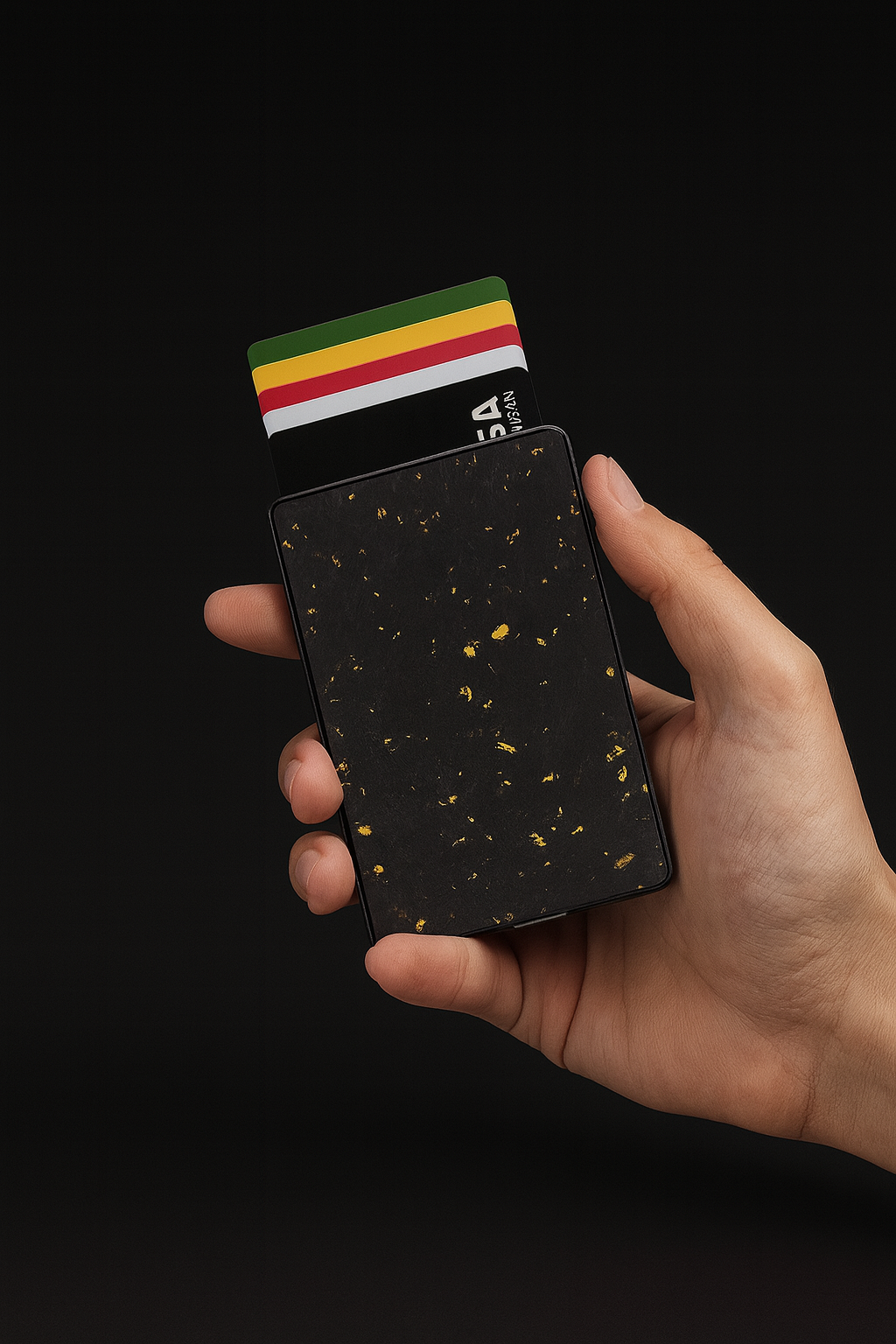 TOYFID Carbon Fiber RFID Wallet