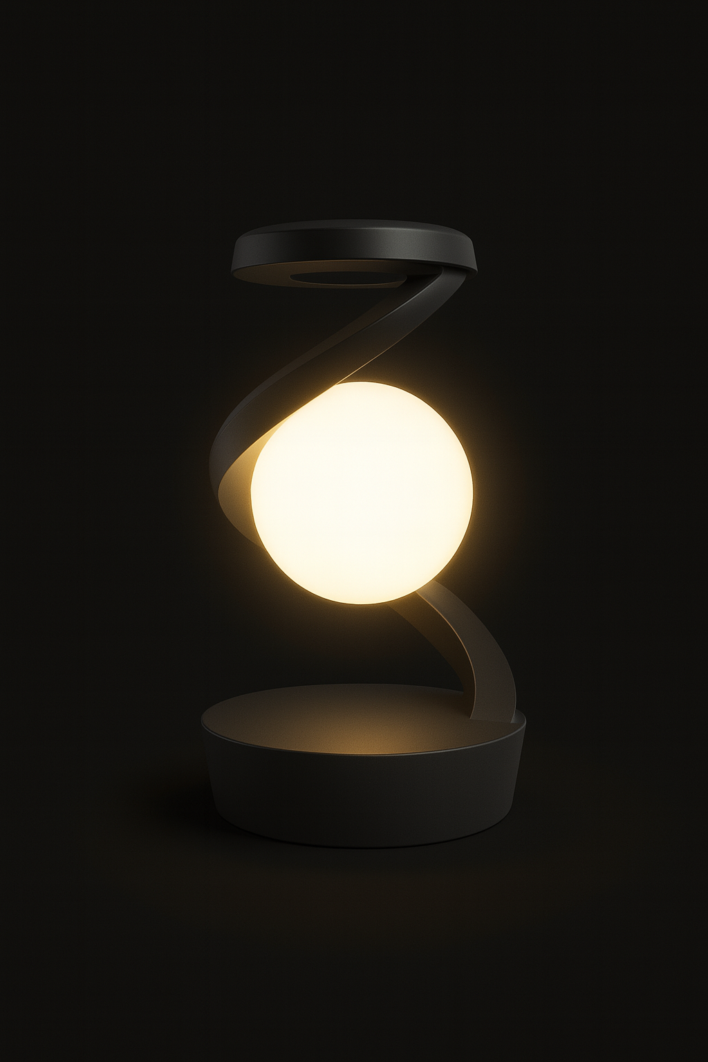 Rotating & Suspended Night Light with Wireless Charging