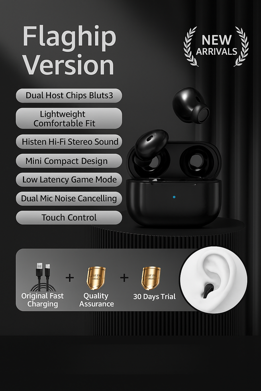 Mini Pro4SS Invisible True Wireless Bluetooth Earbuds