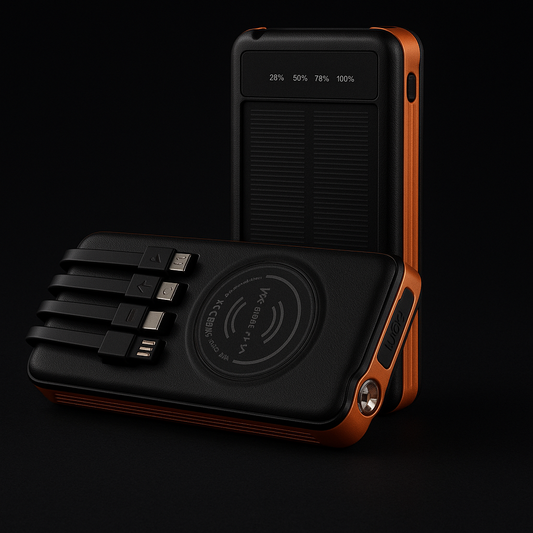 Solar Power Bank 10000mAh Waterproof
