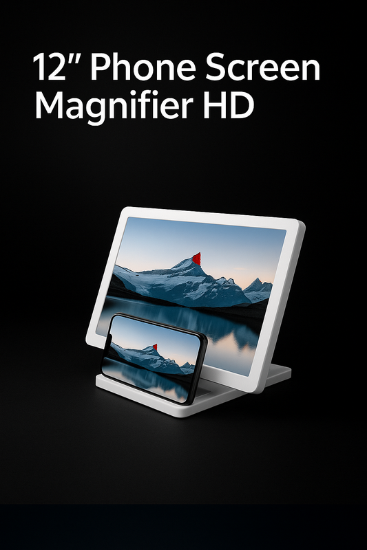 12” HD Smartphone Screen Magnifier – Portable Cinema Experience