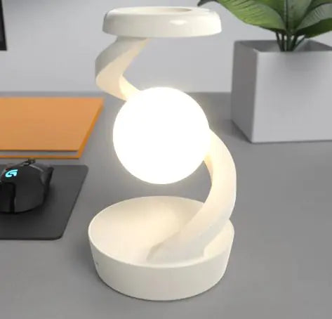 Rotating & Suspended Night Light with Wireless Charging