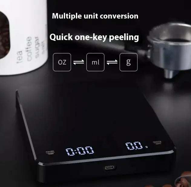 High-Precision Coffee Scale with Timer – Perfect Brew Every Time ☕⚖️